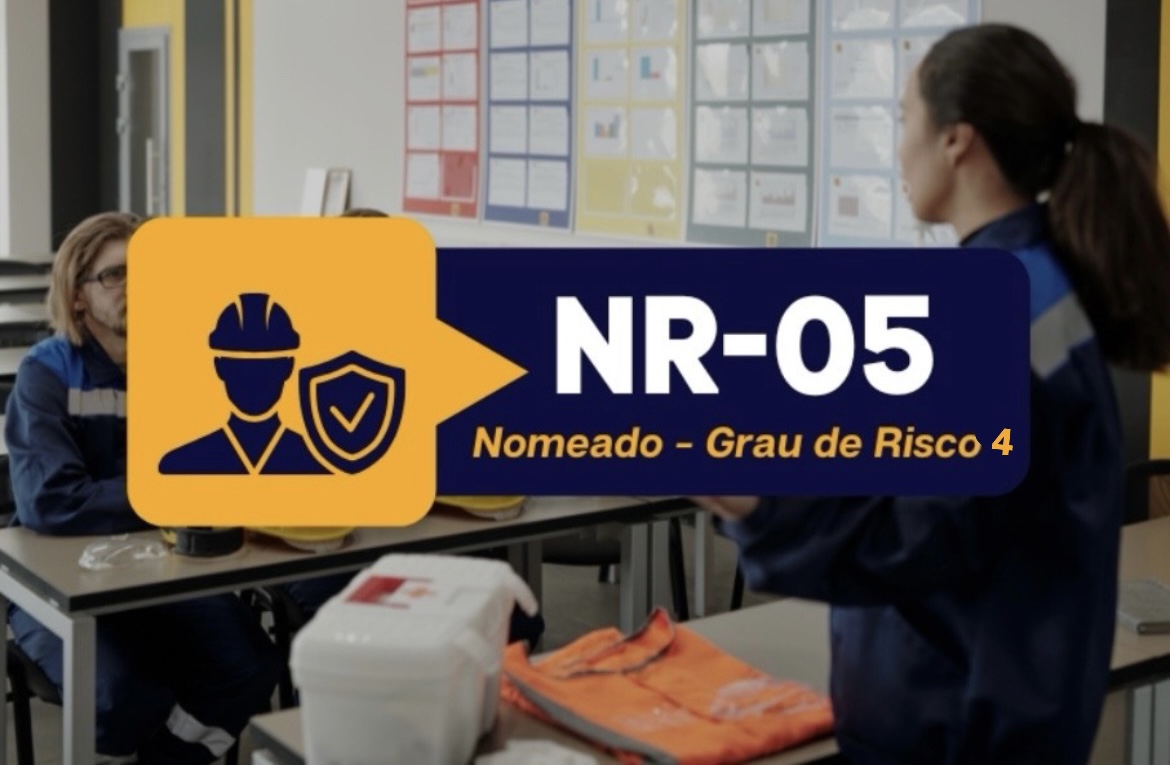 NR 05 CIPA – Comissão Interna de Prevenção de Acidentes – Representante Nomeado – Grau De Risco 4